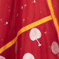 Tree of Life Red Banarasi Handwoven Kora Silk Saree