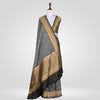Acora Grey Handwoven Banarasi Saree