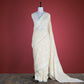 Jamdani White Muslin Cotton Saree