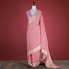Patti Bel Couch Shell Pink Cotton Saree