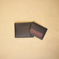 Banarasi Handwoven & Pure Leather Handmade Navy Mens Wallet