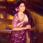 Sitara Banarasi Handwoven Jamuni Silk Lehenga