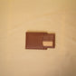 Banarasi Handwoven & Pure Leather Handmade Tan Mens Wallet