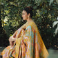 Sheer Shikargah Rangkat Handwoven Banarasi Silk Saree