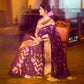 Sitara Banarasi Handwoven Jamuni Silk Lehenga