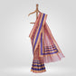 Badam Orchid Banarasi Handwoven Kora Net Saree