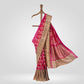 Ashna Innuendo Pink Banarasi Handwoven Tussar Saree