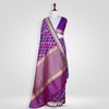 Paisley Minakari Jamuni Handwoven Banarasi Saree