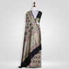 Shikargah Black Handwoven Banarasi Saree