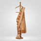 Gulaab Buta Caramel Silk Saree