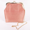 Chouka Brocade Pink Banarasi Handwoven Silk Clutch