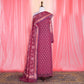 Jamdani Banarasi Handwoven Pink Cotton Suit Set 2 Piece