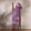 Niloufer Lavender Banarasi Handwoven Cotton Suit Set