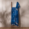 Ruksana Skydiver Blue Banarasi Handwoven Kora Silk Suit Set