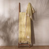 Ruksana Iris Yellow Banarasi Handwoven Kora Silk Suit Set