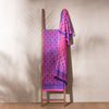 Kumud Magenta Banarasi Handwoven Cotton Suit Set 