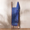 Kumud Iris Blue Banarasi Handwoven Cotton Suit Set