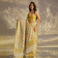 Kiran Suryaja Banarasi Handwoven Pearlescent Silk Saree