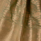 Paan Jungla Handwoven Banarasi Mint Silk Saree
