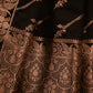 Aada Handwoven Banarasi Black Silk Saree