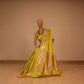 Paisley Buti Handwoven Banarasi Lime Green Silk Saree