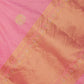 Vintage Buti Handwoven Banarasi Pink Silk Saree