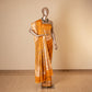 Pankh Buti Handwoven Banarasi Yellow Silk Saree