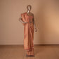Paan Jungla Handwoven Banarasi Old Rose Pink Silk Saree