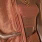 Paan Jungla Handwoven Banarasi Old Rose Pink Silk Saree