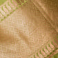 Paisley Buti Handwoven Banarasi Parrot Green Silk Saree