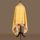 Chouka Yellow Banarasi Handwoven Cotton Dupatta