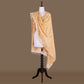 Tree Buta Beige Banarasi Handwoven Cotton Dupatta