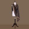 Ashrafi Bunch Black Banarasi Handwoven Cotton Dupatta