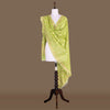Tree Buta Green Banarasi Handwoven Cotton Dupatta