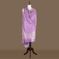 Jharokha Jaal Lavender Banarasi Handwoven Cotton Dupatta