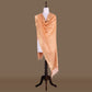 Chunri Buti Peach Banarasi Handwoven Cotton Saree