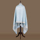 Jharoka Jaal Powder Blue Banarasi Handwoven Cotton Dupatta