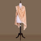 Chunri Buti Peach Banarasi Handwoven Cotton Dupatta