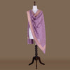 Guldavari Lavender Banarasi Handwoven Cotton Dupatta