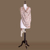 Resham Jaal Minakari White Banarasi Handwoven Chiffon Dupatta