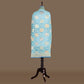 Floral Blue Banarasi Handwoven Chiffon Dupatta