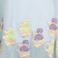 Rose Aqua Banarasi Handwoven Chiffon Dupatta