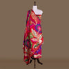 Gyasar Khinkhwab Floral Mustard Banarasi Handwoven Silk Dupatta