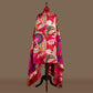 Gyasar Khinkhwab Floral Mustard Banarasi Handwoven Silk Dupatta