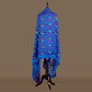 Resham Minakari Jungla Purple Banarasi Handwoven Chiffon Dupatta