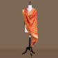 Aada Shahi Coral Rose Banarasi Handwoven Silk Dupatta