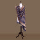 Aada Shahi Midnight Blue Banarasi Handwoven Silk Dupatta