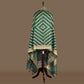 Aada Shahi Emerald Banarasi Handwoven Silk Dupatta