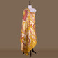 Gyasar Khinkhwab Floral Mustard Banarasi Handwoven Silk Dupatta