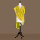 Floral Jaal Light Green Banarasi Handwoven Chiffon Dupatta